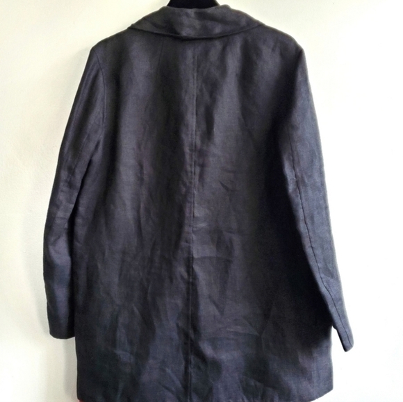 New Theory Clairene Double Face Linen Blend Jacket/Coat NWT Size Petite (00-0) - Picture 12 of 12